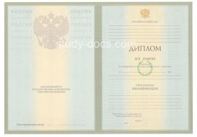 Диплом специалиста 2004-2009 в Новомосковске